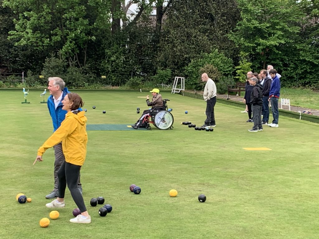 Bowling for All and the Rain Stayed Away (Mostly!) Cambridge Park